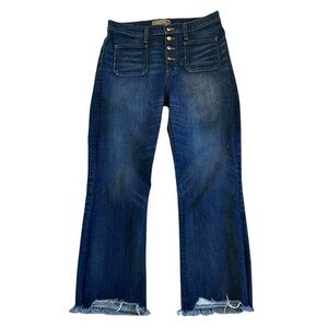 J.CREW POINT SUR DENIM 10" Demi-boot Jean, cropped, 30